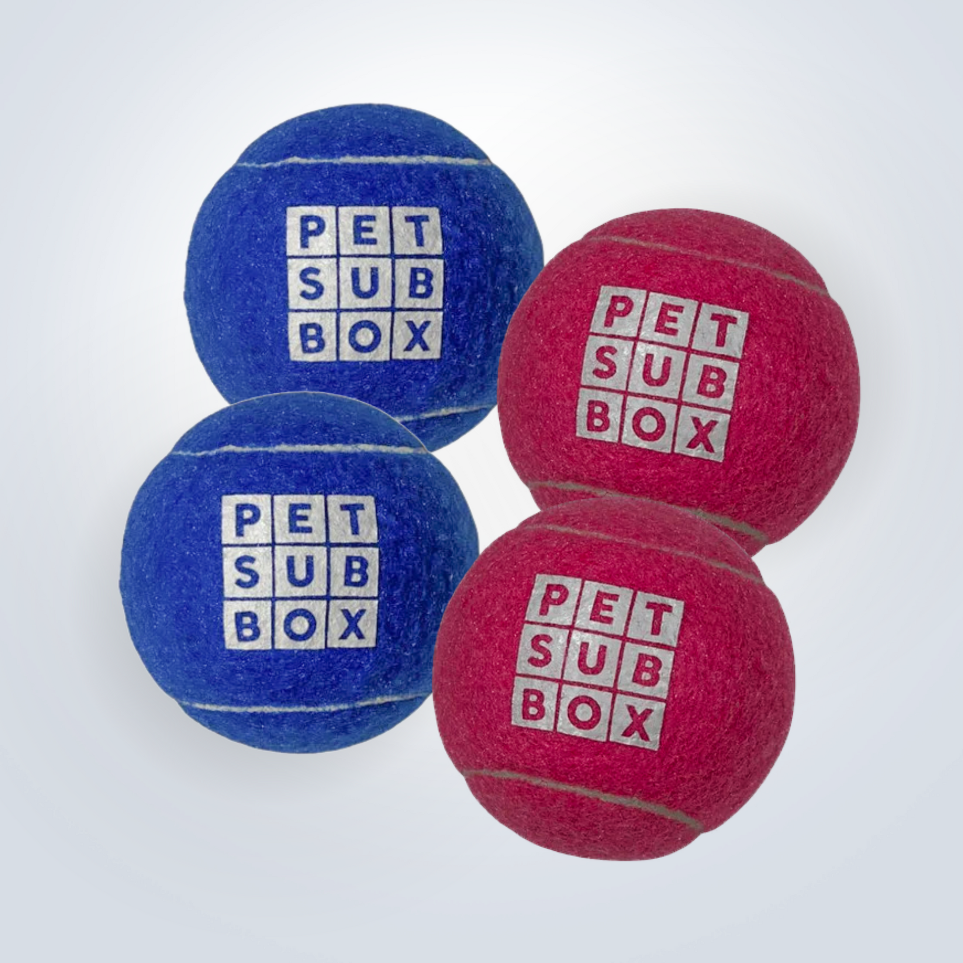 Pet Tennis Ball 4-Pack