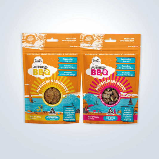All Barks BBQ Dog Treat Pack