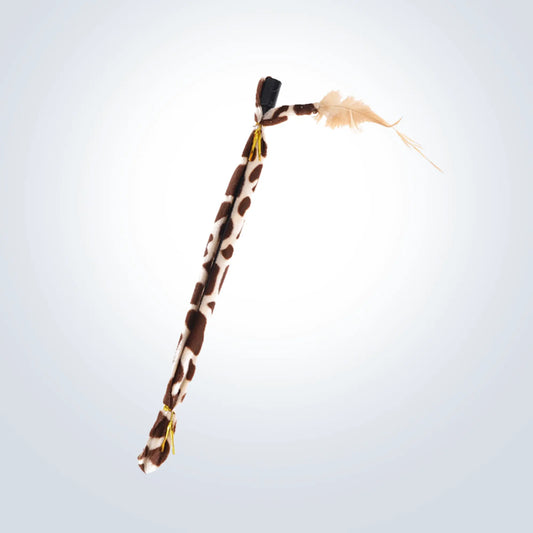 cat teaser wand toy interactive feather