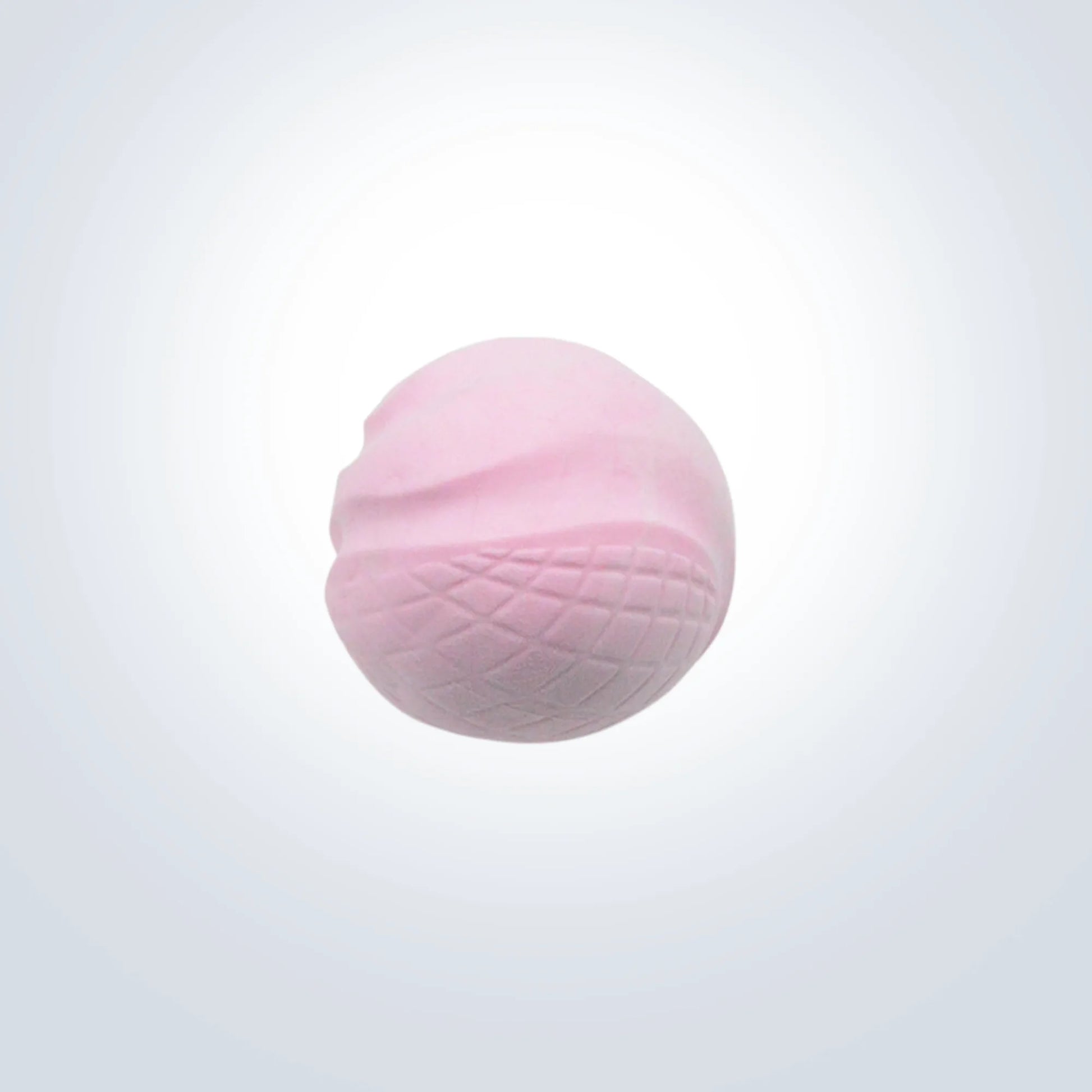 pink classic bouncy ball dog toy