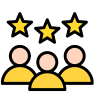 Icon representing an intuitive feature for customizing pet accessories and collars with ease