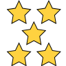 Icon symbolizing the unique personalization options available for designing pet collars