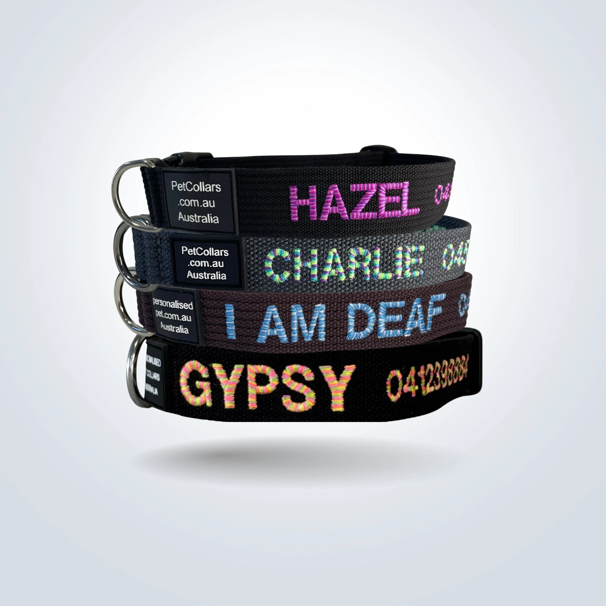 Personalised Pet Collars - Candy Small
