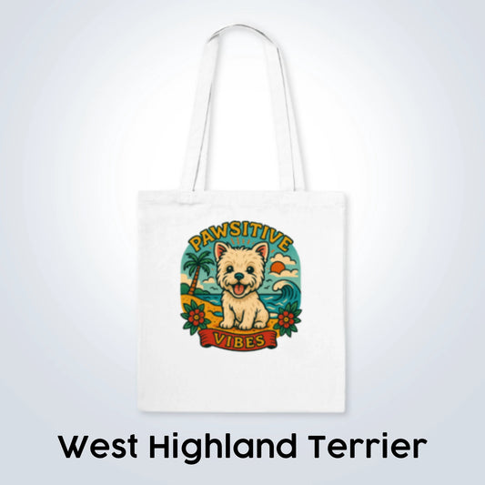 West Highland Terrier Pawsitive Vibes Design