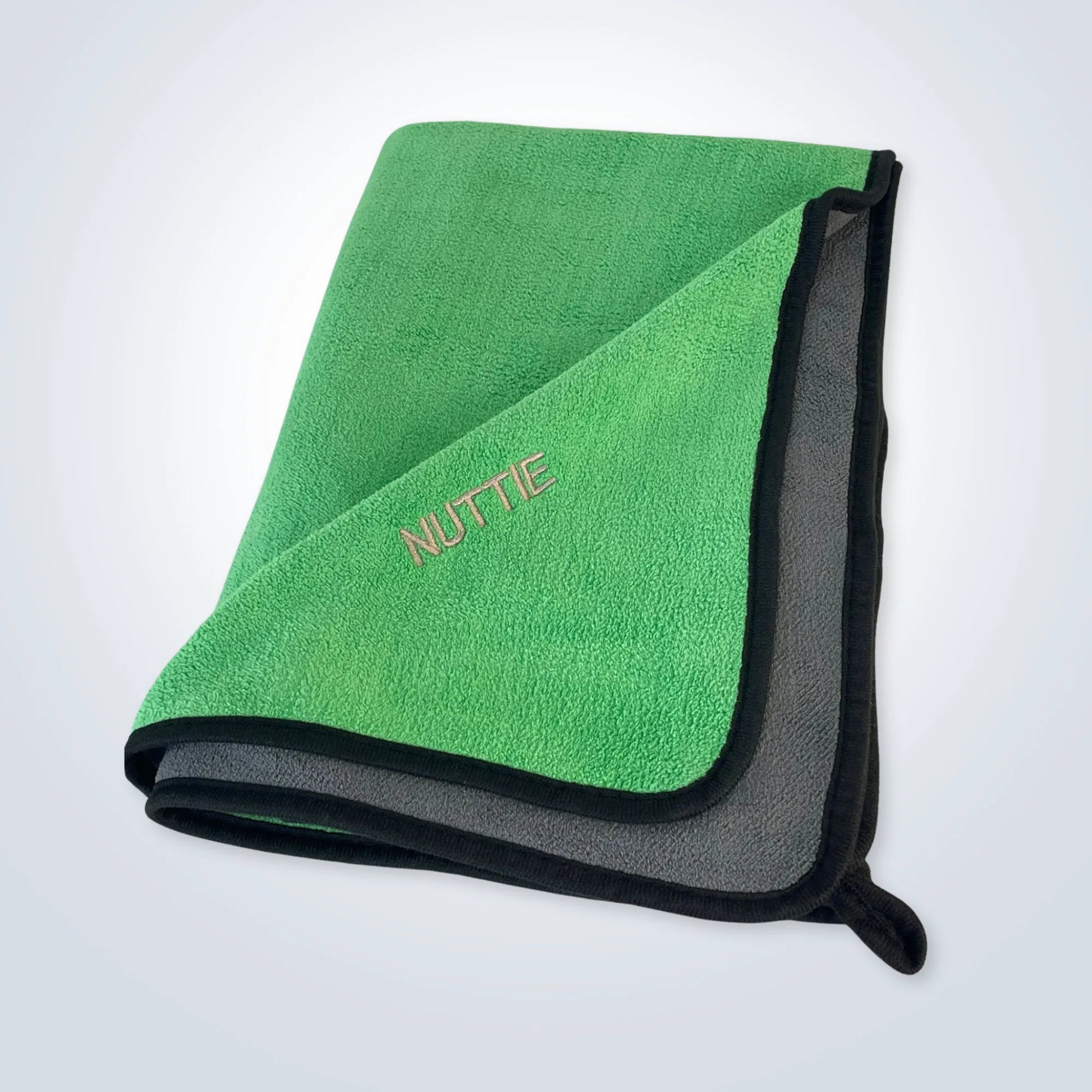Microfibre pet grooming towel with name