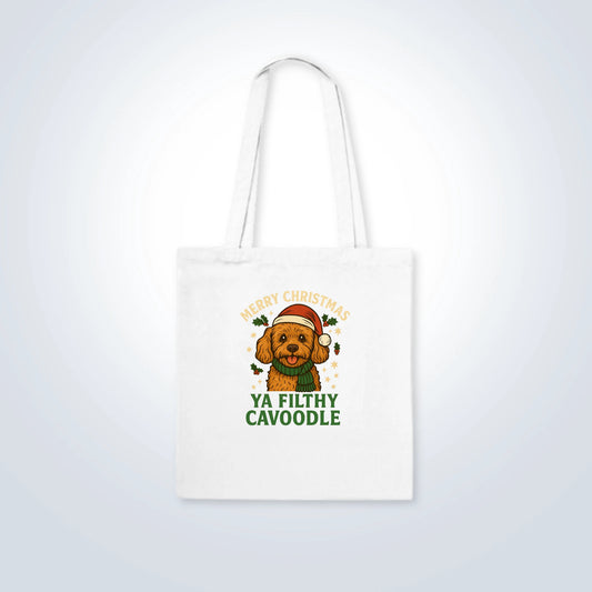 Cavoodle Merry Christmas Design