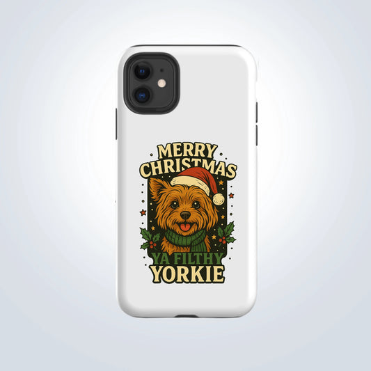 Yorkie Merry Christmas Design