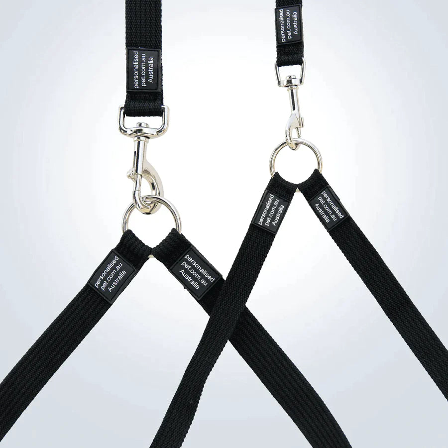 Personalised Double Dog Lead