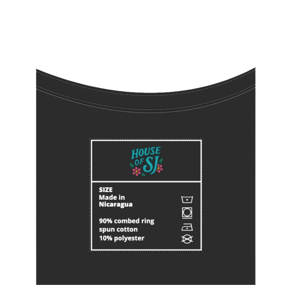 Basic Bitch T-Shirt – Black – Inside Label