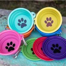 Load image into Gallery viewer, collapsible pet bowl