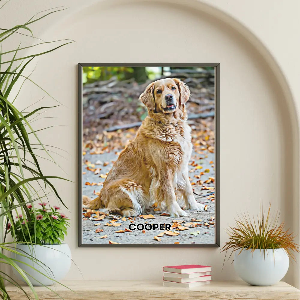 personalised pet portrait