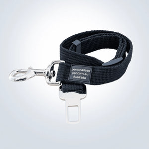 personalised pet seatbelt strap
