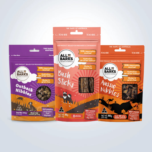All Barks Dog Treat Pack