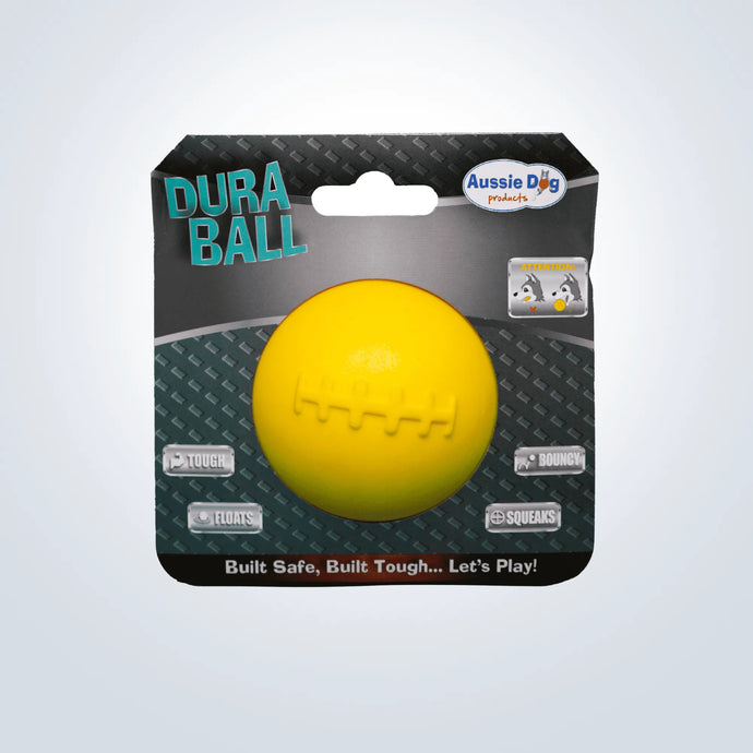 Aussie Dog Dura Ball dog toy