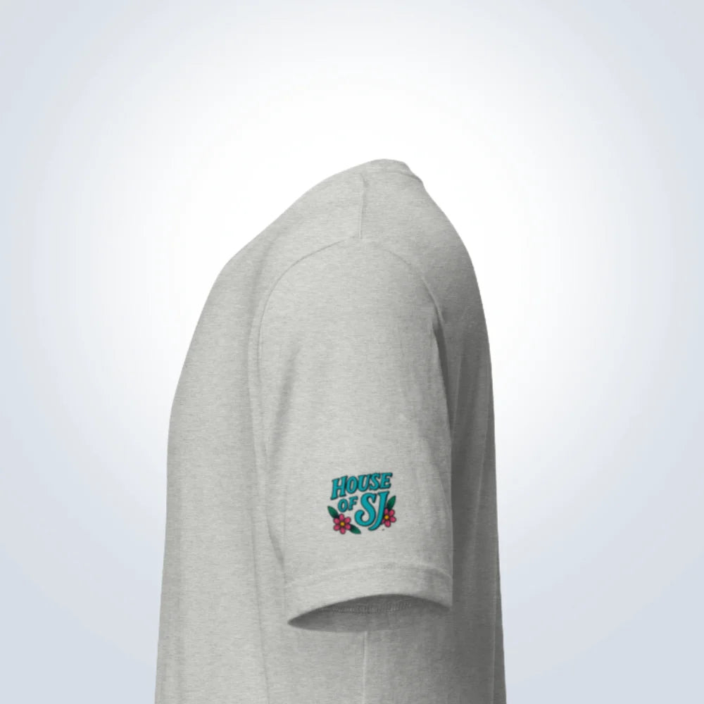 Basic Bitch Chihuahua T-Shirt – Grey – Side View