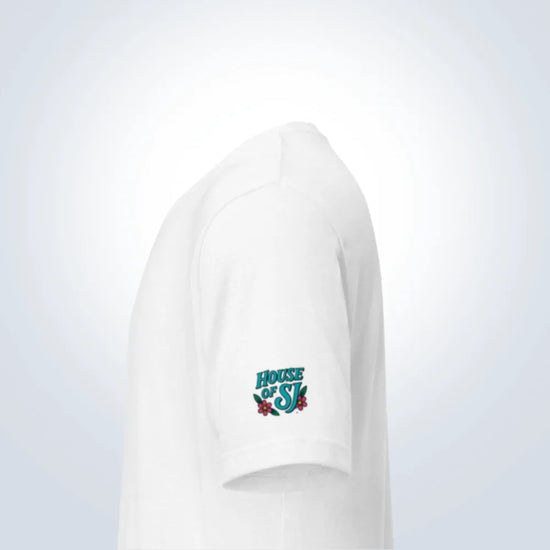 Basic Bitch Chihuahua T-Shirt – White – Side View