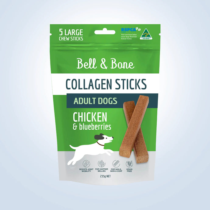 Bell & Bone Collagen Sticks dog treats