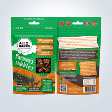 Load image into Gallery viewer, All Barks Farmer&#39;s Nibbles - Chicken &amp; Whitefish Dog Treats with Spinach &amp; Kelp