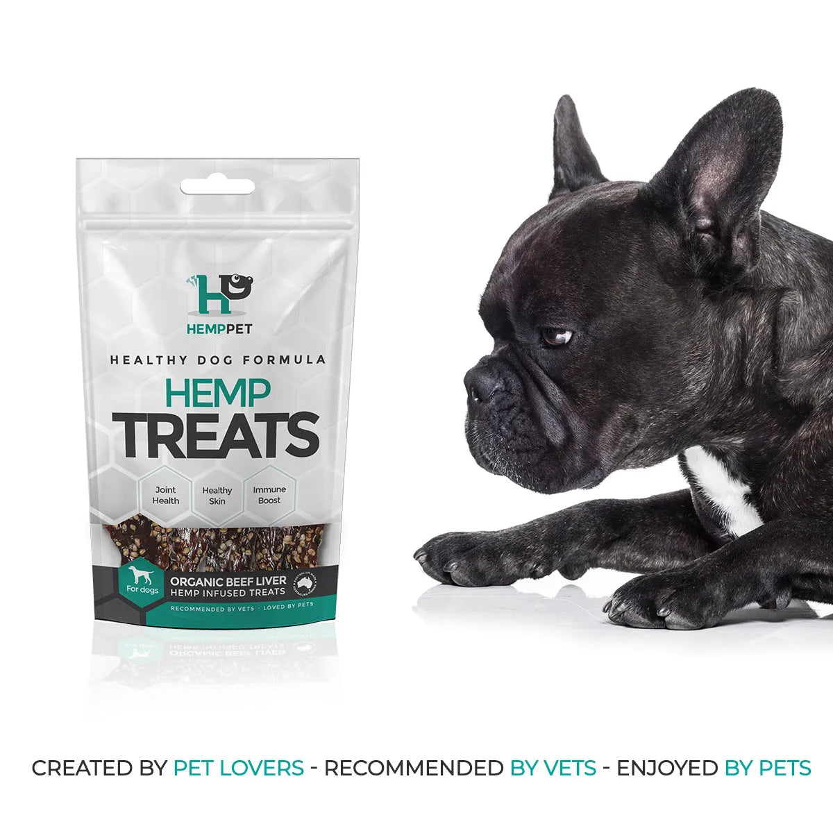 HempPet Hemp Infused Organic Beef Liver Dog Treats