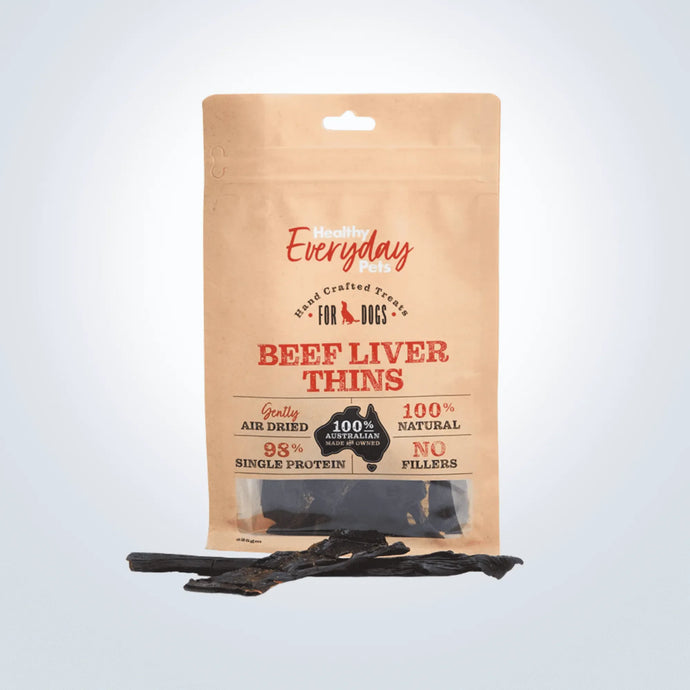 Healthy Everyday Pets Beef Liver Thins dog treats