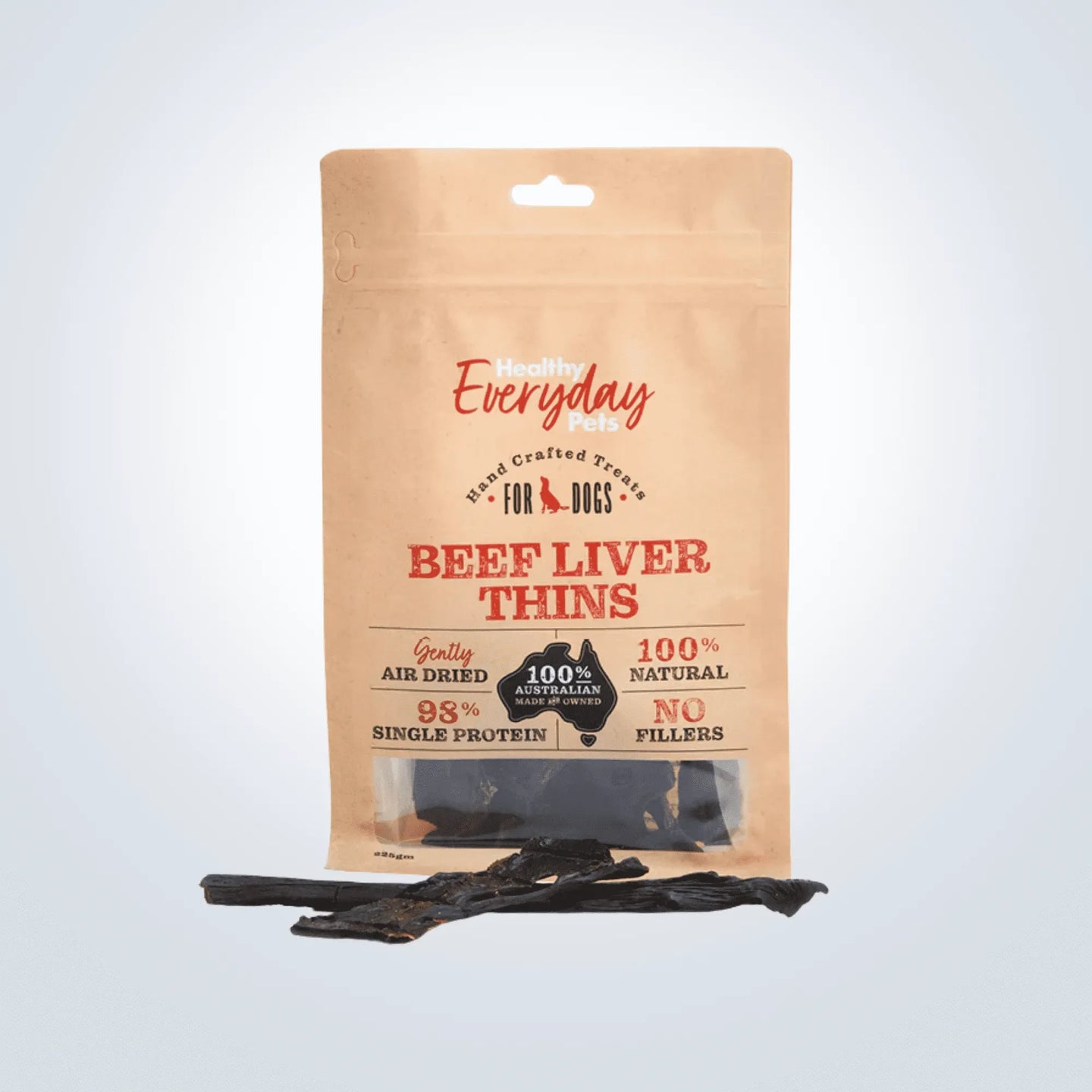 Healthy Everyday Pets Beef Liver Thins dog treats