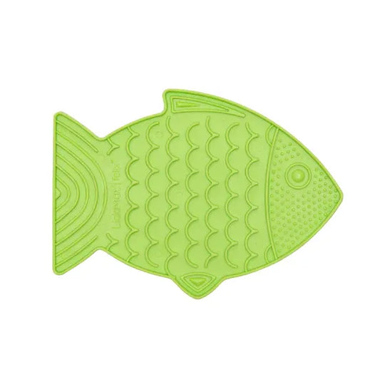 Licki Mat Felix cat lick mat green