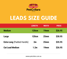 Load image into Gallery viewer, DOG COLLARS Australia &amp; LEAD, Wide Small - Bundle