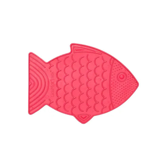 Licki Mat Felix cat lick mat red