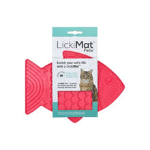 Load image into Gallery viewer, Licki Mat Felix cat lick mat red