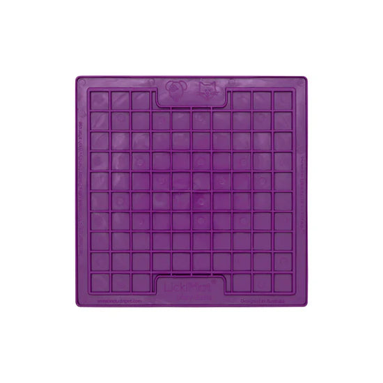 Licki Mat Playdate lick mat for dogs purple