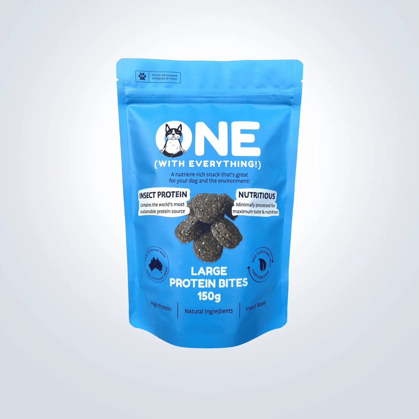 ONE WITH EVERYTHING Large Protein Bites dog treats