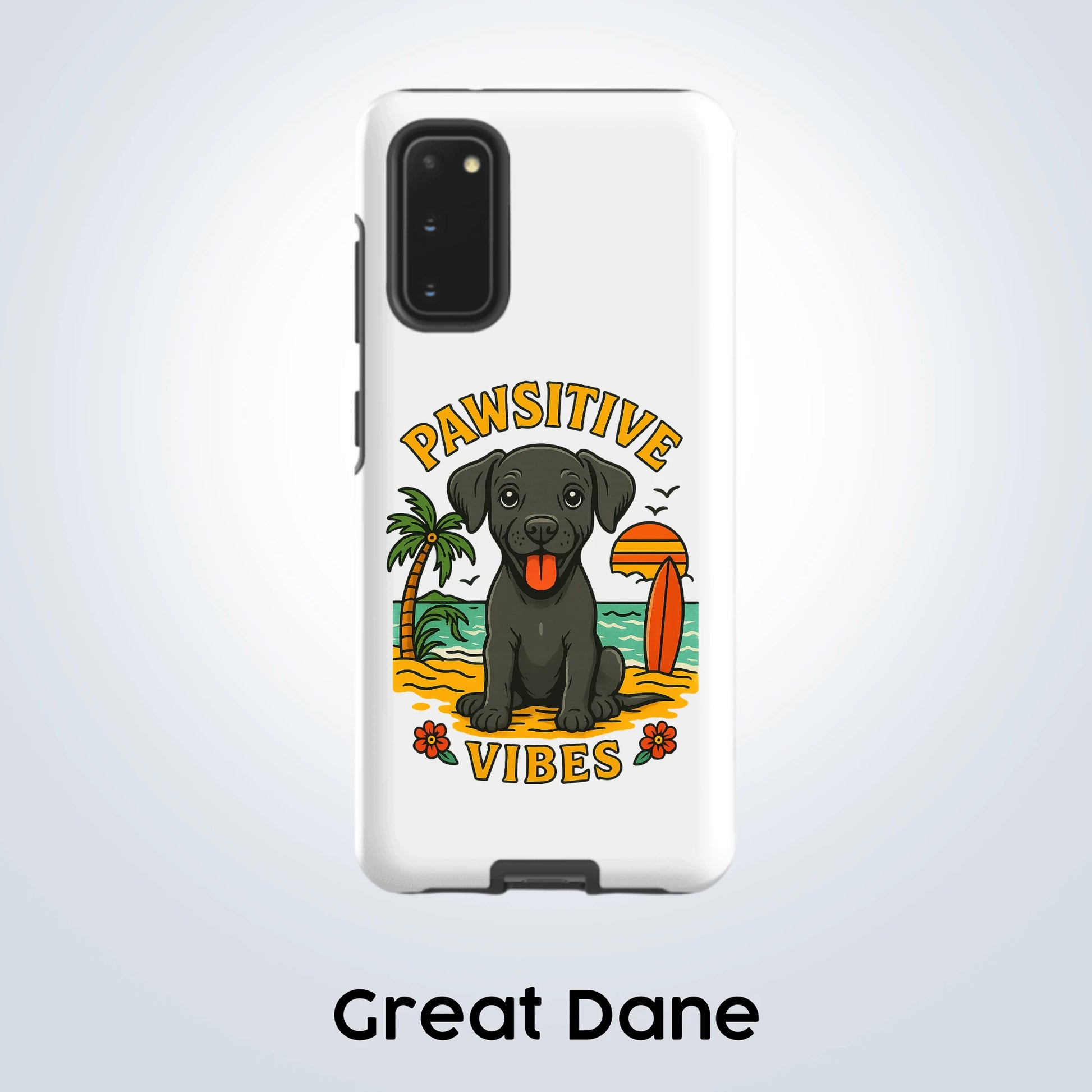 Great Dane Pawsitive Vibes Design