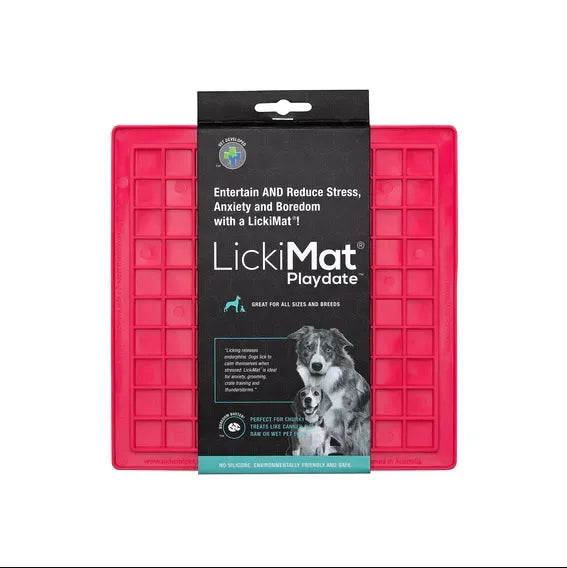 Licki Mat Playdate lick mat for dogs