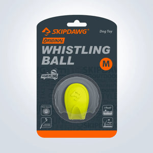 SKIPDAWG Whistling Ball dog toy