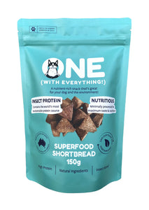 ONE WITH EVERYTHING Superfood Shortbread dog treat