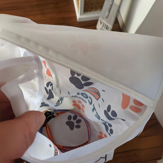 collar wash bag