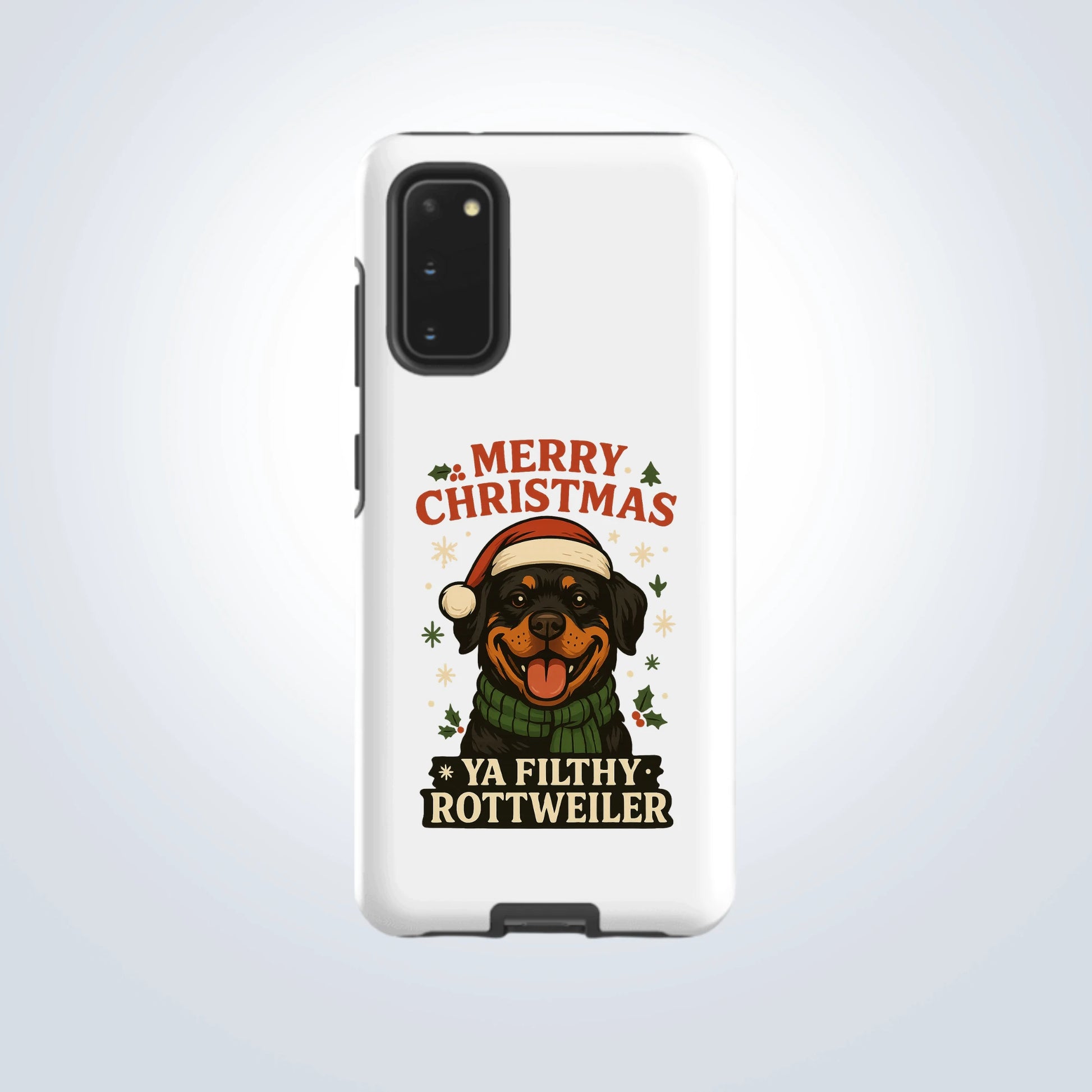 Rottweiler Merry Christmas Design
