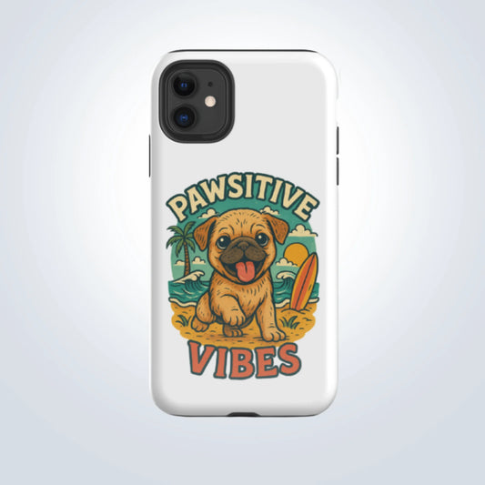 Pug Pawsitive Vibes Design