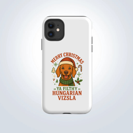 Hungarian Vizsla Merry Christmas Design