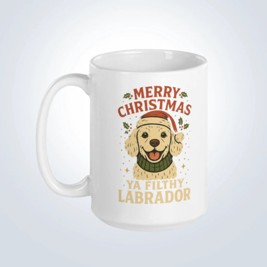 Labrador Merry Christmas Design