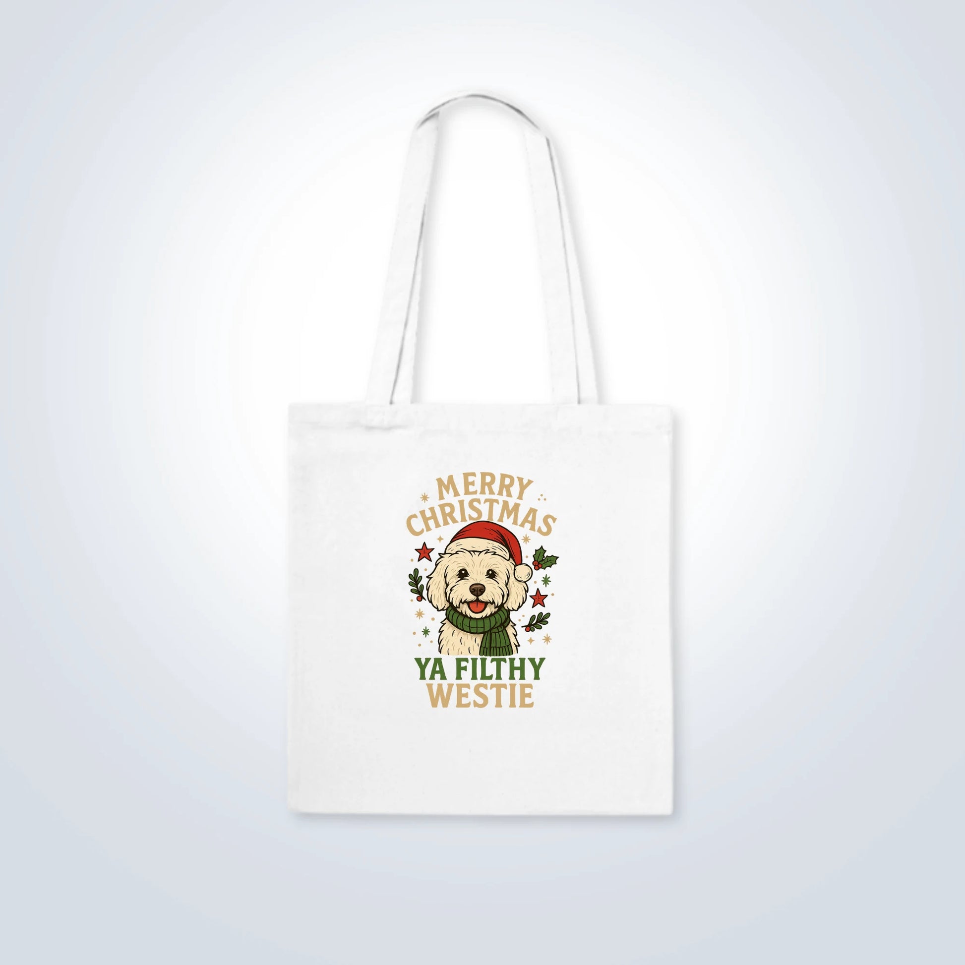 Westie Merry Christmas Design
