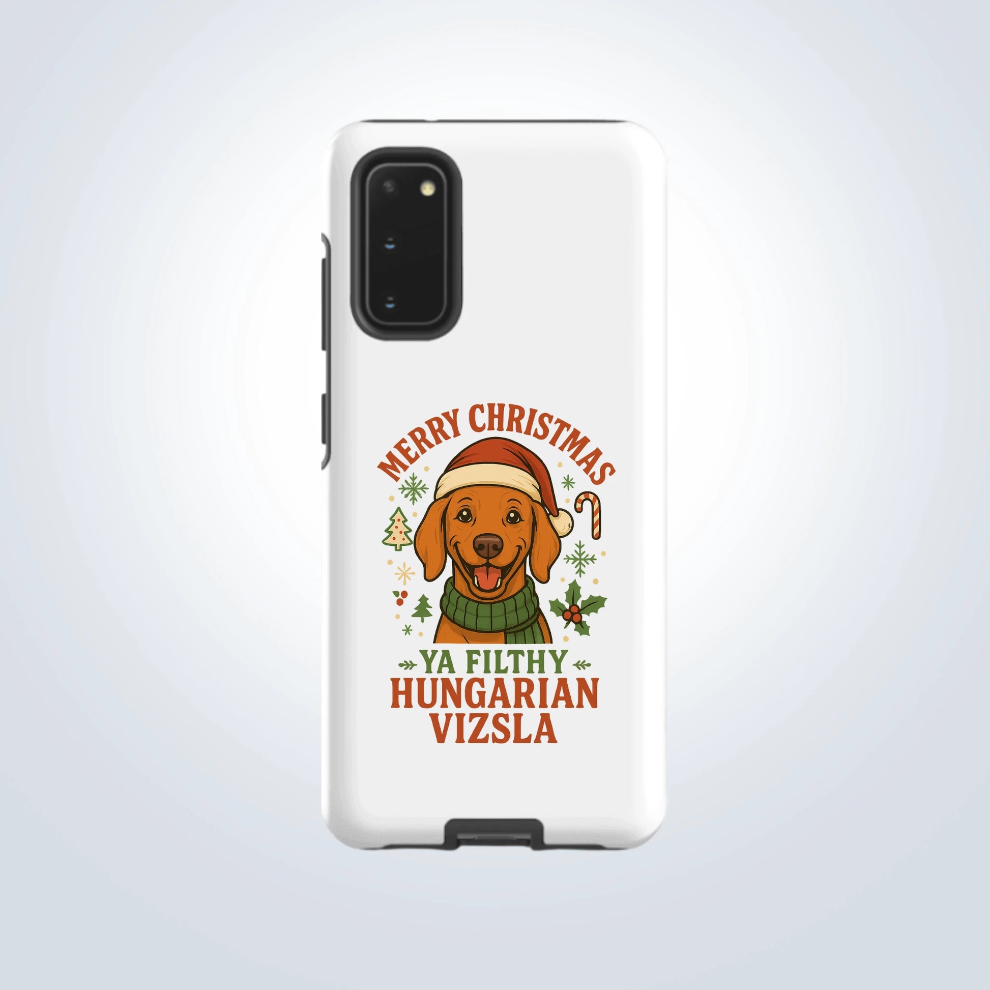 Hungarian Vizsla Merry Christmas Design