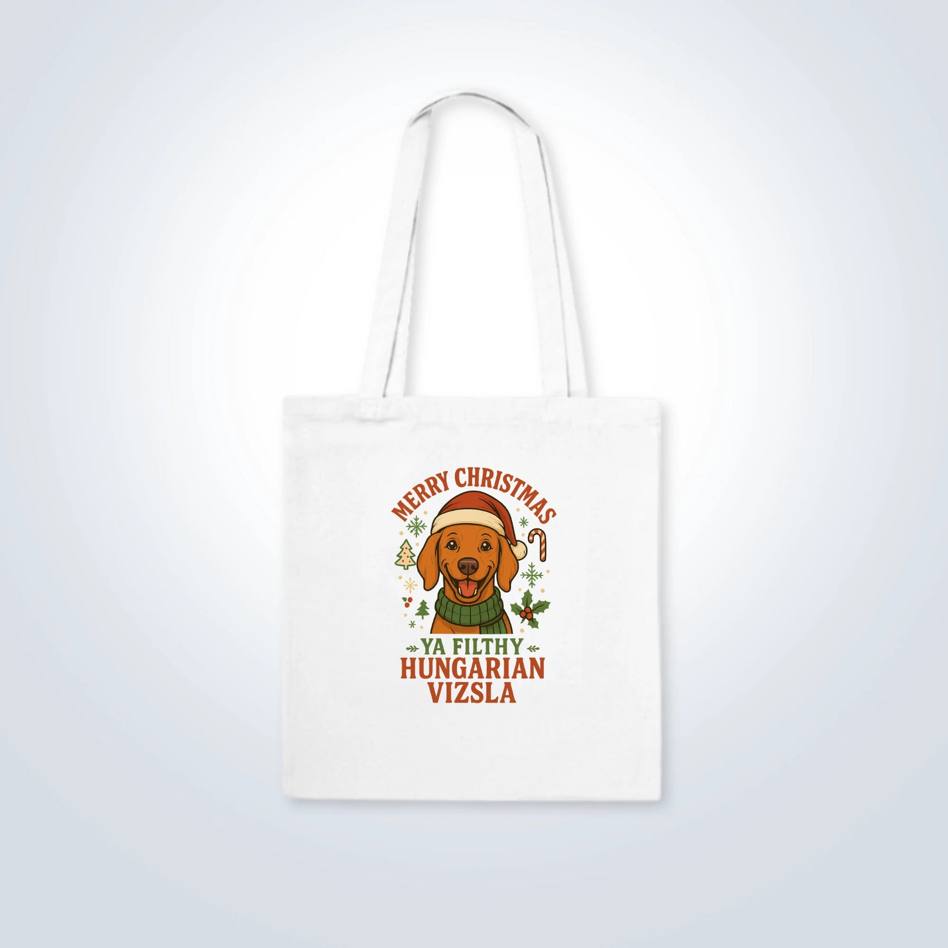 Hungarian Vizsla Merry Christmas Design