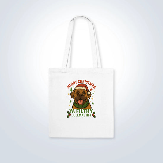 BUll Mastiff Merry Christmas Design