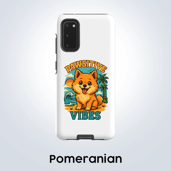 Pomeranian Pawsitive Vibes Design