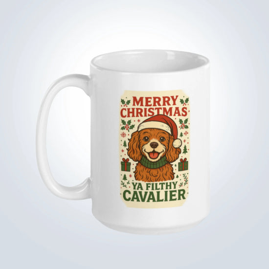 Cavalier Merry Christmas Design