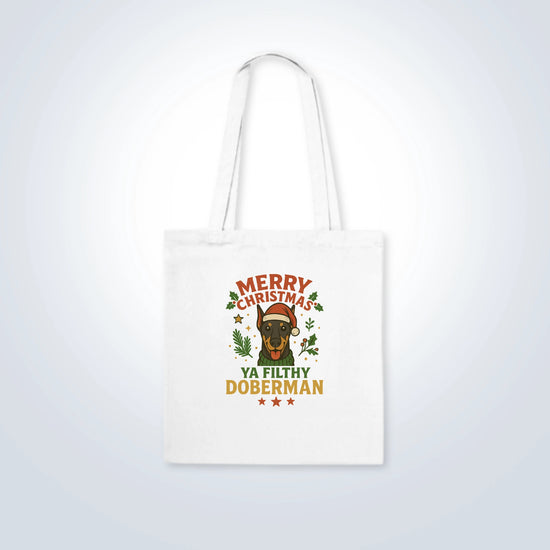 Doberman Merry Christmas Design