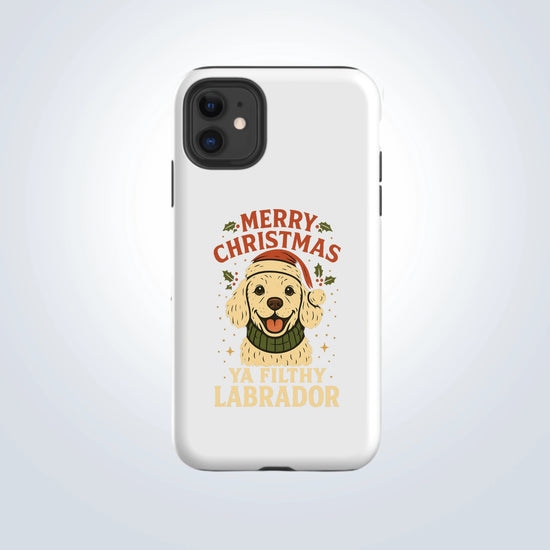 Labrador Merry Christmas Design