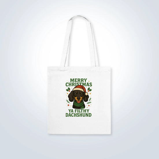 Dachshund Merry Christmas Design