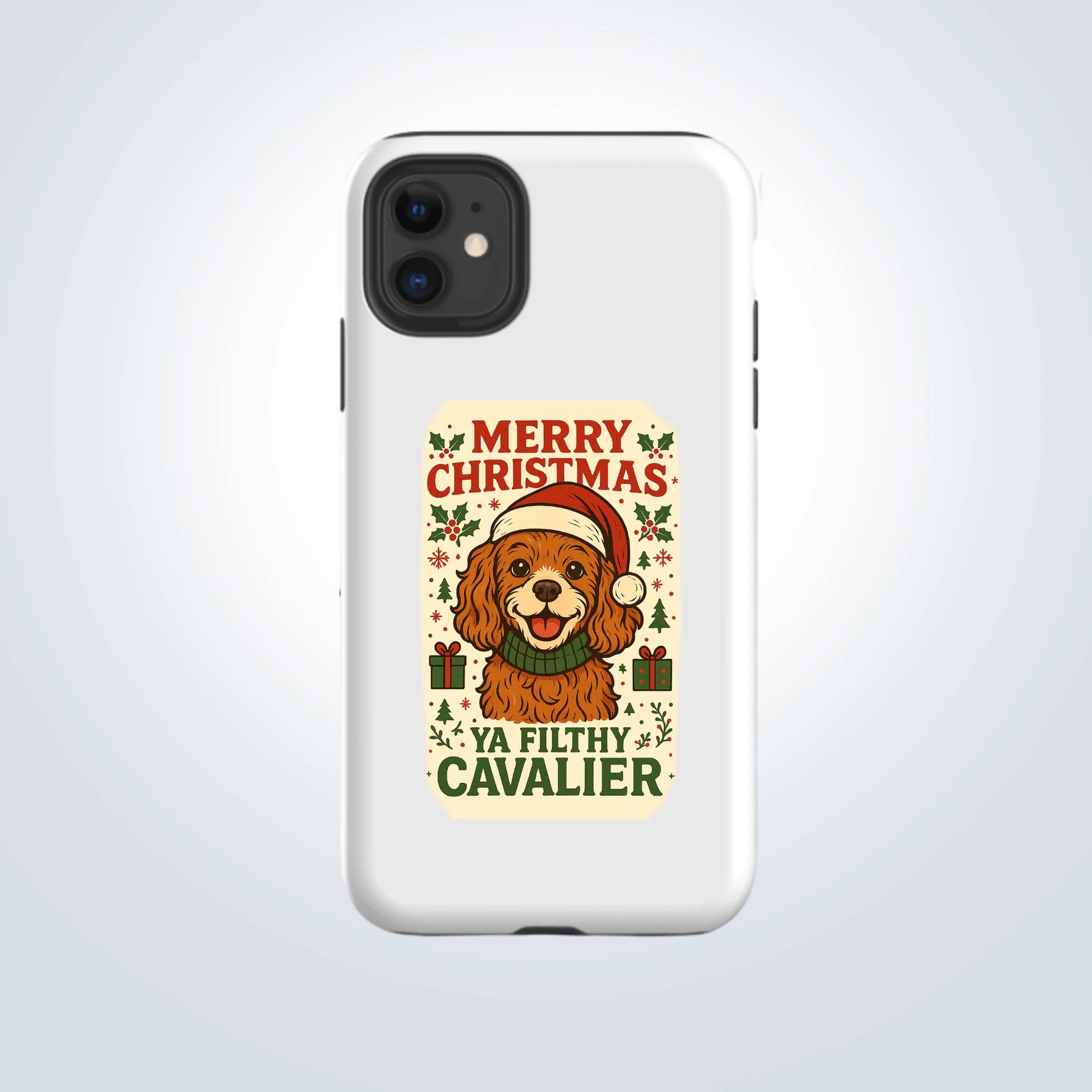 Cavalier Merry Christmas Design